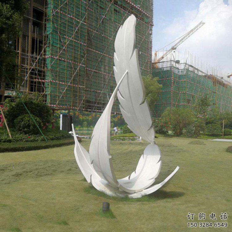 羽毛雕塑工厂标准,多彩艺术,景观烤漆羽毛雕塑供应 羽毛雕塑工厂标准,多彩艺术,景观烤漆羽毛雕塑供应