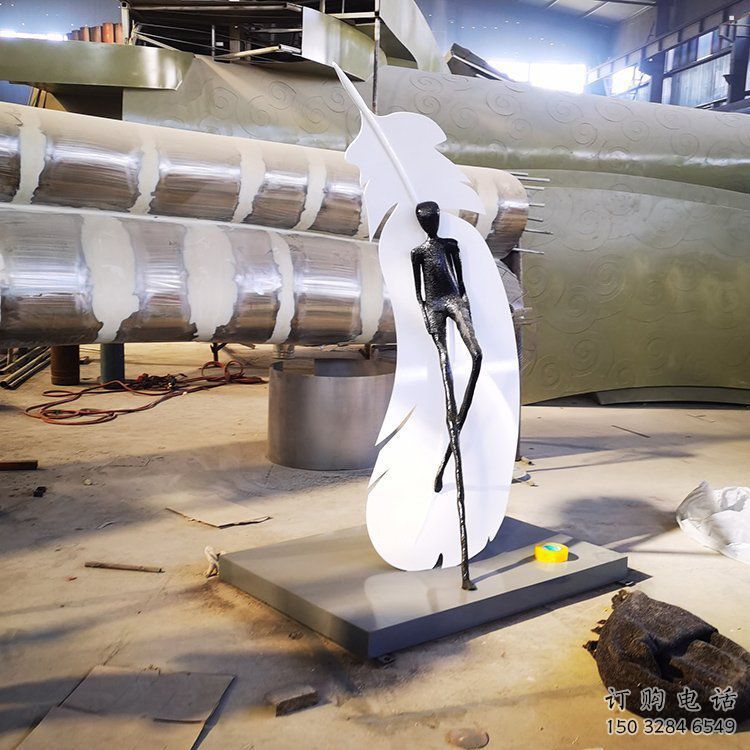 欧式羽毛雕塑 欧式羽毛雕塑