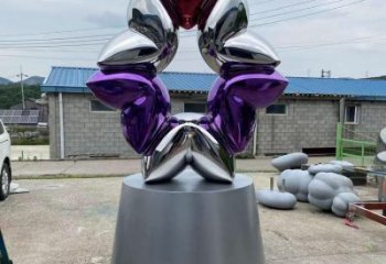 心心相印雕塑展品，公园小品，城市雕塑供需