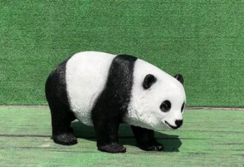 仿古熊猫雕塑厂家