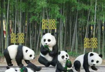 园林熊猫雕塑厂家