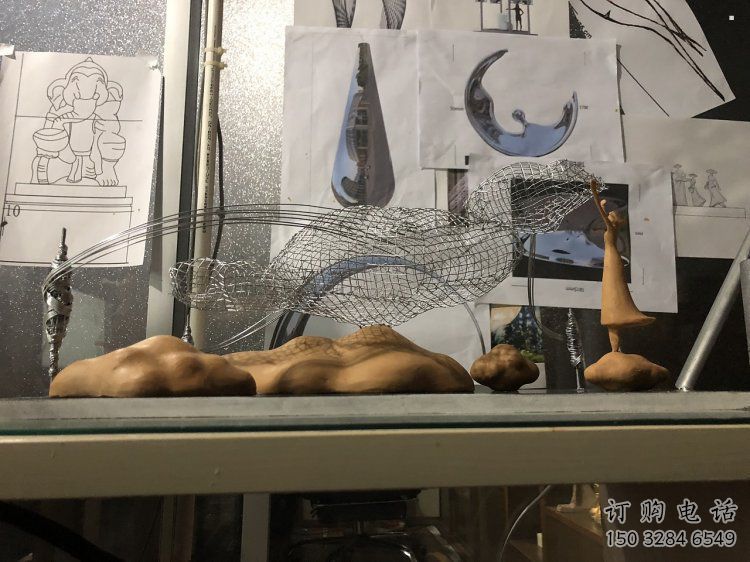金属云朵雕塑,美陈原理,镂空工艺制作 金属云朵雕塑,美陈原理,镂空工艺制作