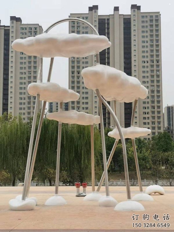 云朵雕塑服务商,创意雕塑,镂空云朵雕塑订做 云朵雕塑服务商,创意雕塑,镂空云朵雕塑订做