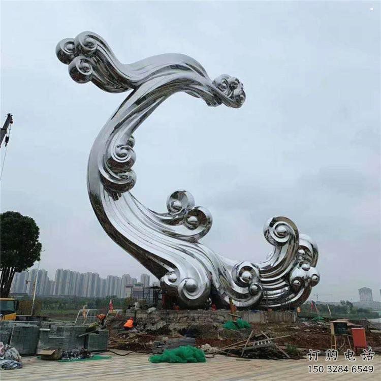 祥云雕塑批发,拉丝工艺,不锈钢祥云雕塑承接 祥云雕塑批发,拉丝工艺,不锈钢祥云雕塑承接