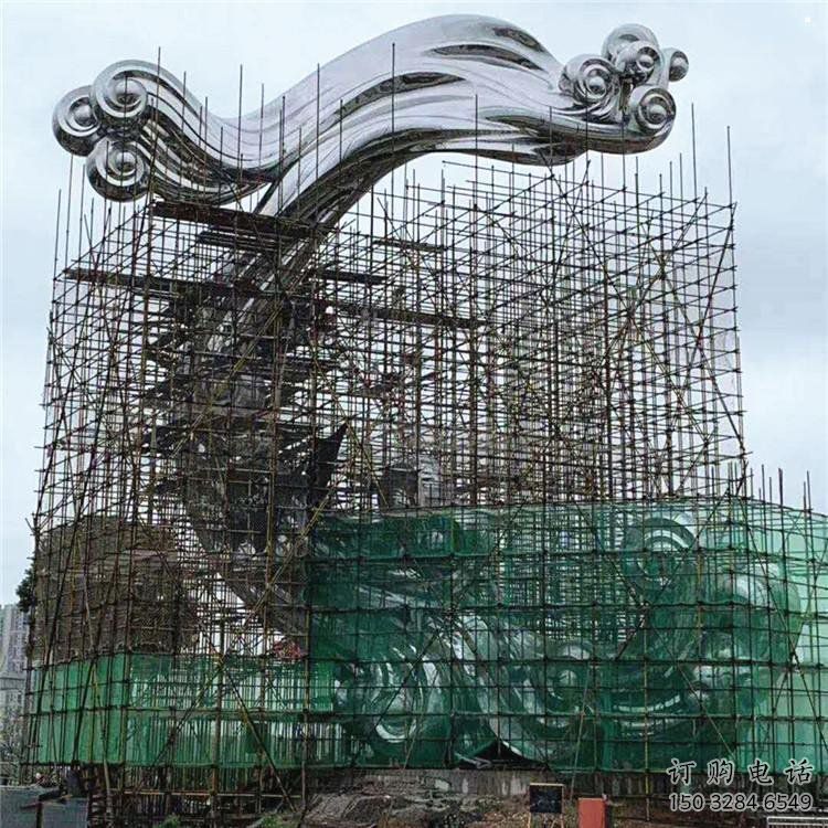 祥云雕塑通用,花园小品,广场不锈钢祥云雕塑优价 祥云雕塑通用,花园小品,广场不锈钢祥云雕塑优价