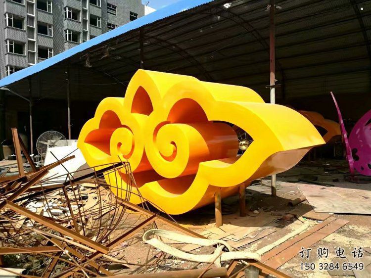 景观馆云朵雕塑,镀铜景观雕塑,镀铜工艺 景观馆云朵雕塑,镀铜景观雕塑,镀铜工艺