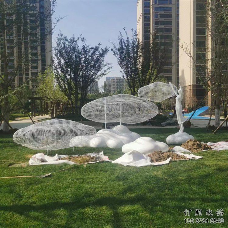 灯光云梯雕塑 灯光云梯雕塑