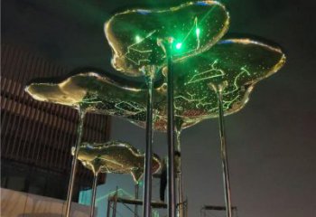 制造祥云雕塑定价，地标摆件，烤漆不锈钢祥云雕塑精选