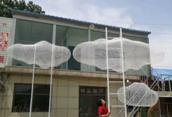 现代云梯雕塑