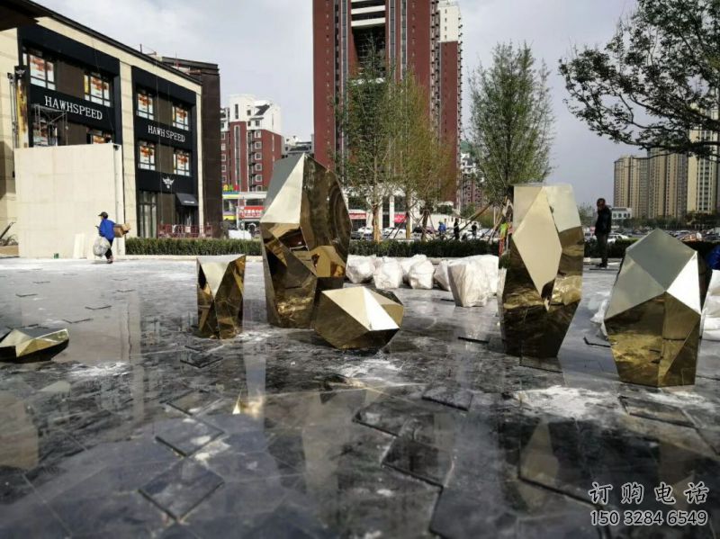 房地产石块雕塑 房地产石块雕塑