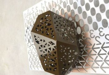 喷漆鹅卵石雕塑