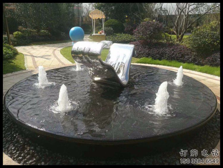 房地产飘带雕塑