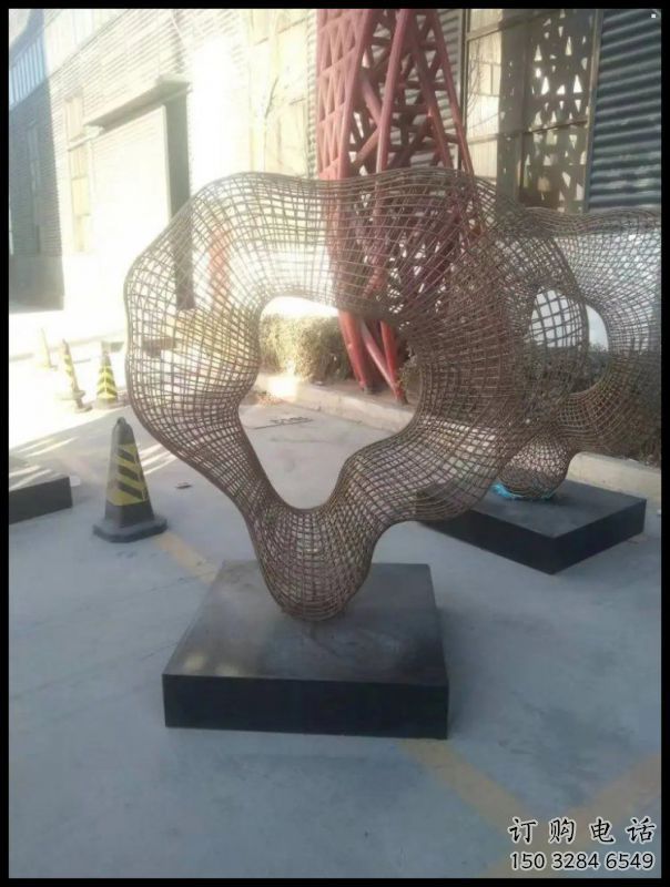 企业飘带雕塑