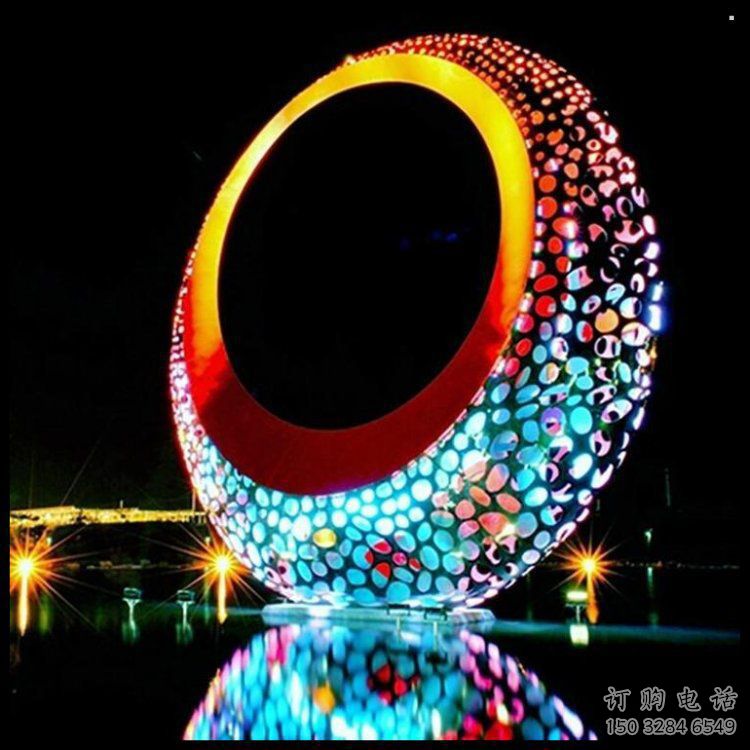 月牙雕塑常用,景观概念,镂空月牙雕塑厂家展品 月牙雕塑常用,景观概念,镂空月牙雕塑厂家展品