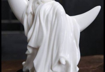 月亮雕塑批发，标识雕塑，展示月亮仙子雕塑优选