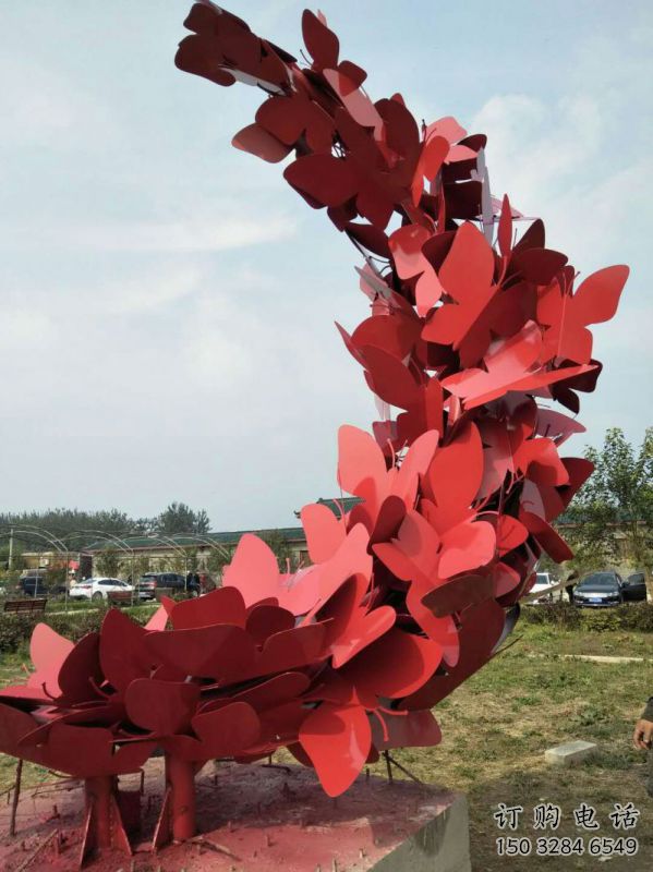 园林花环雕塑 园林花环雕塑
