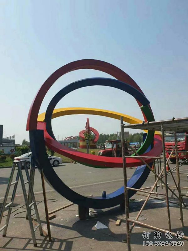 广场双环雕塑批发,广场系列,不锈钢双环雕塑定价 广场双环雕塑批发,广场系列,不锈钢双环雕塑定价