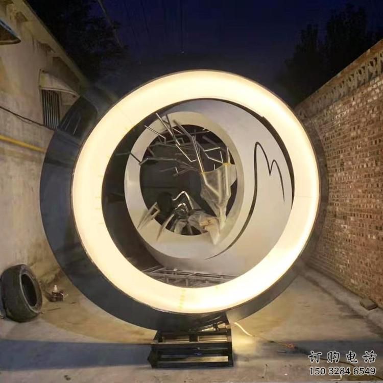 圆环雕塑选用,美陈雕塑,不锈钢圆环雕塑专供 圆环雕塑选用,美陈雕塑,不锈钢圆环雕塑专供
