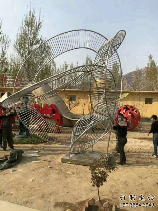 雕塑圆环精选,中式工艺,烤漆圆环雕塑供给 雕塑圆环精选,中式工艺,烤漆圆环雕塑供给