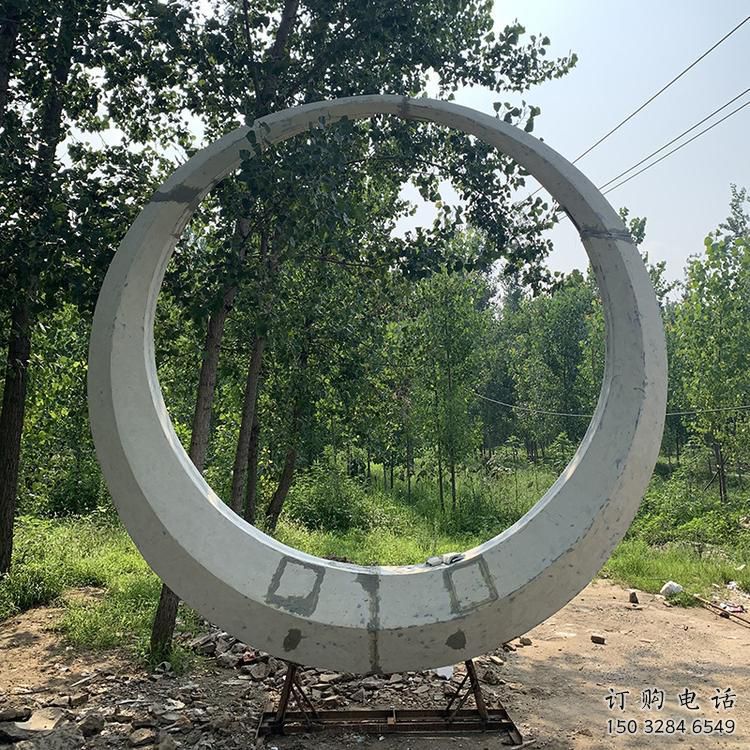 圆环雕塑优价,村标概念,烤漆圆环雕塑精品 圆环雕塑优价,村标概念,烤漆圆环雕塑精品