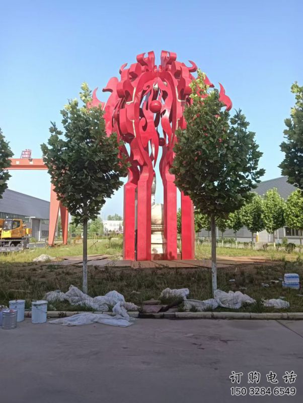 火球雕塑,精神堡垒火球雕塑落地展示 火球雕塑,精神堡垒火球雕塑落地展示