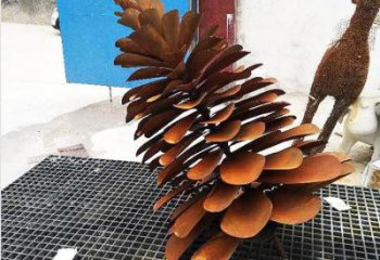 公园花环雕塑