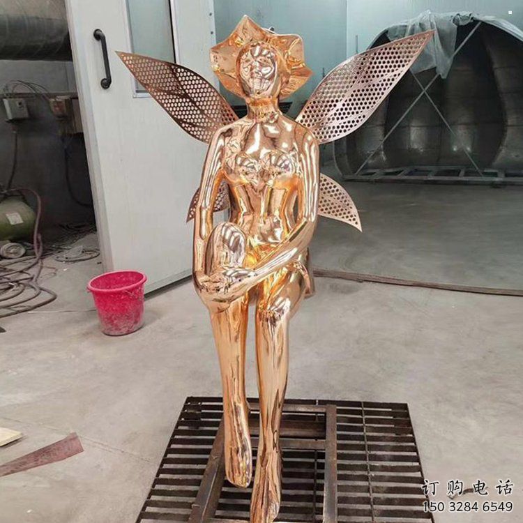 小精灵雕塑,抽象卡通雕塑,美陈人物摆件 小精灵雕塑,抽象卡通雕塑,美陈人物摆件
