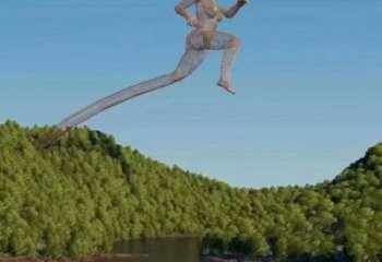 镂空人物雕塑定价，街头雕塑，烤漆铁艺人物雕塑厂家