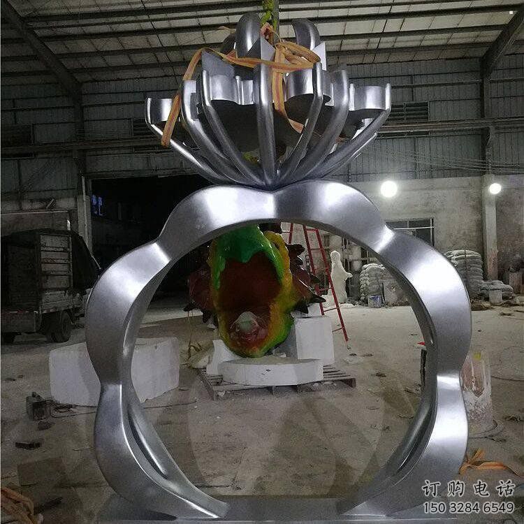 现代钻戒雕塑定制,中式工艺,钻戒雕塑造型优价 现代钻戒雕塑定制,中式工艺,钻戒雕塑造型优价