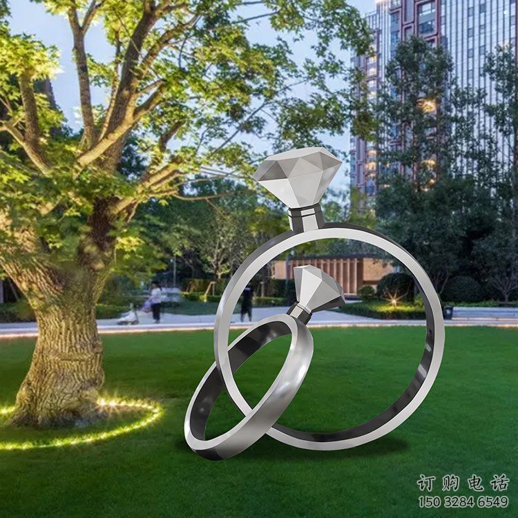 钻戒雕塑工厂标准,多彩艺术,景观钻戒雕塑供应 钻戒雕塑工厂标准,多彩艺术,景观钻戒雕塑供应