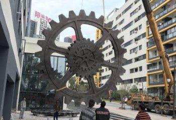 车轮雕塑常用，景观概念，车轮雕塑异型展品
