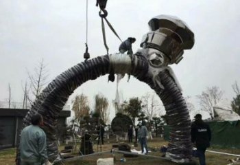 政府戒指雕塑