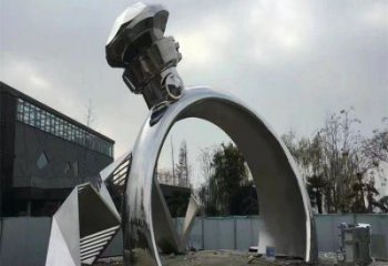 钻戒雕塑服务商，景观雕塑，不锈钢钻戒雕塑厂家选定
