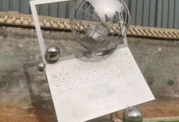 喷漆电脑雕塑