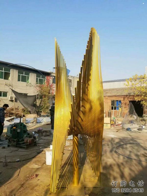 房地产凤尾雕塑 房地产凤尾雕塑