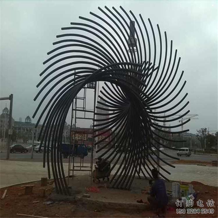 景观凤尾雕塑 景观凤尾雕塑