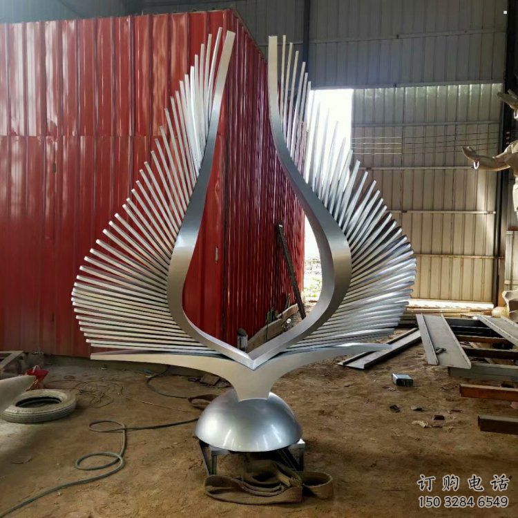 景观鸟翅雕塑通用,花园小品,不锈钢鸟翅雕塑优价 景观鸟翅雕塑通用,花园小品,不锈钢鸟翅雕塑优价