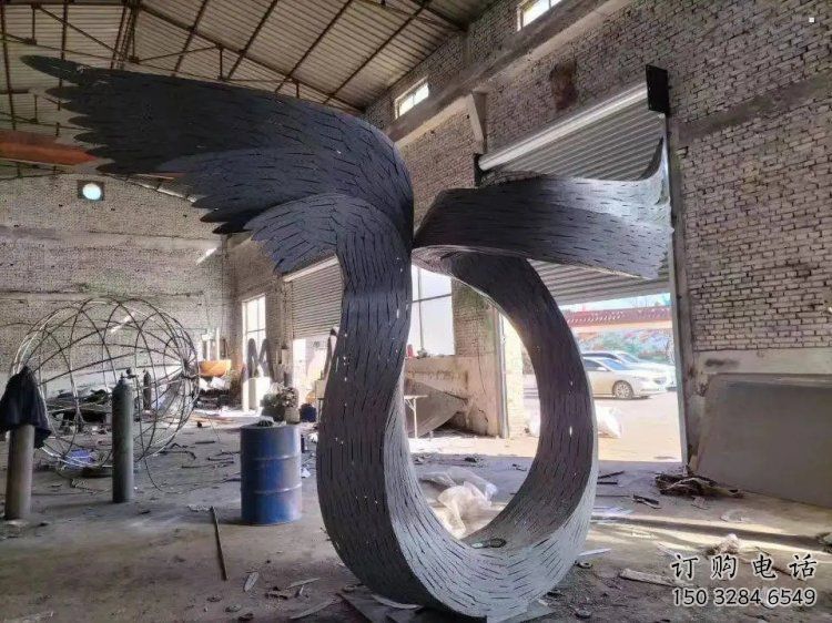 鸟翅雕塑精选,美陈雕塑,不锈钢鸟翅雕塑通用 鸟翅雕塑精选,美陈雕塑,不锈钢鸟翅雕塑通用