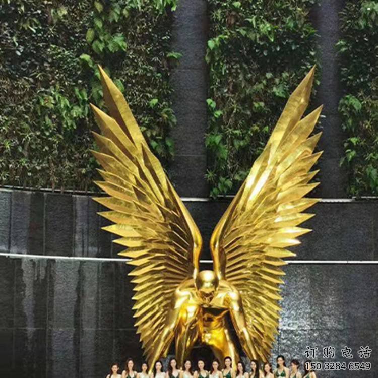 艺术鸟翅雕塑观赏型,街景小品,不锈钢鸟翅雕塑常用 艺术鸟翅雕塑观赏型,街景小品,不锈钢鸟翅雕塑常用