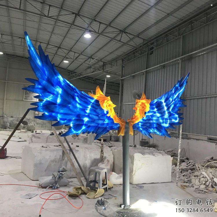 羽翼雕塑工厂选用,街道标识,不锈钢羽翼雕塑批发 羽翼雕塑工厂选用,街道标识,不锈钢羽翼雕塑批发
