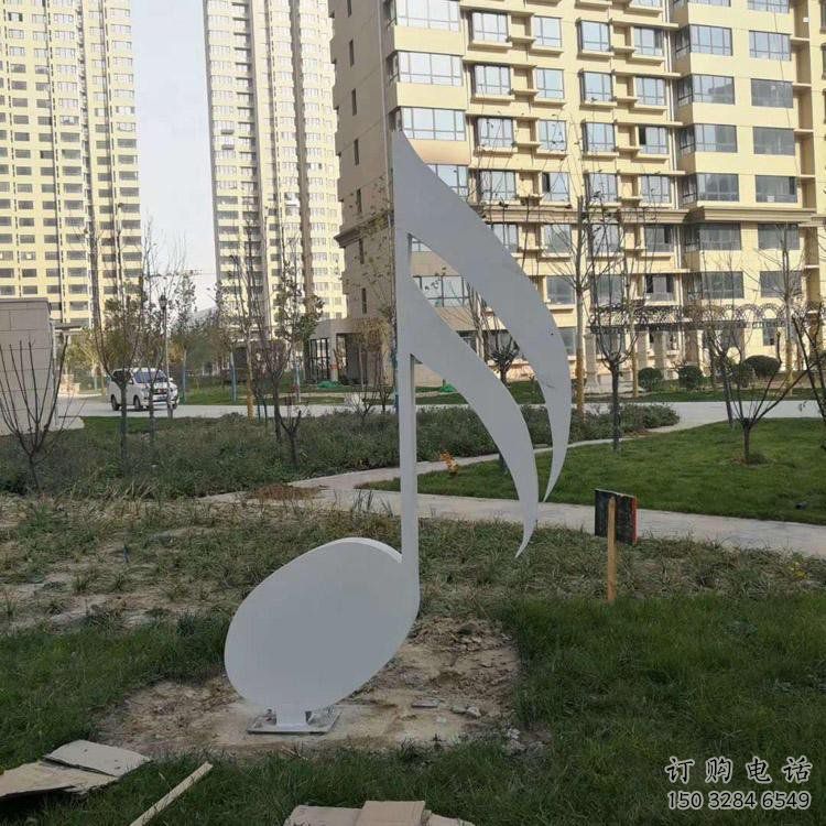 钢管乐谱雕塑 钢管乐谱雕塑