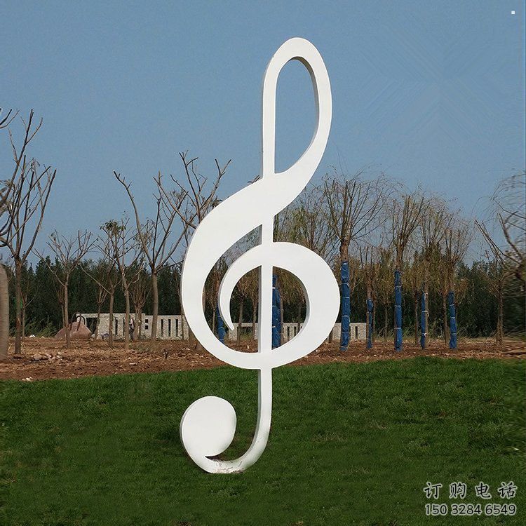 音乐符号雕塑供需，美陈雕塑，欧式景观音乐雕塑承接