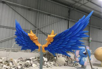 羽翼雕塑选定，美陈雕塑，艺术不锈钢羽翼雕塑优选