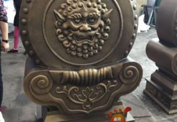 抱箍雕塑制造商，城区小品，铜抱箍雕塑制作定制