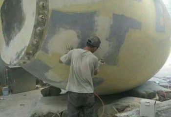 大型大鼓雕塑