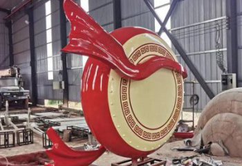 房地产大鼓雕塑