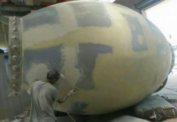 抽象锣鼓雕塑制造，校园雕塑，不锈钢锣鼓雕塑展品