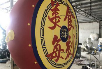 锣鼓雕塑展品，公园小品，城市不锈钢锣鼓雕塑供需