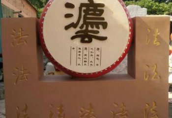 铁缸雕塑承接，校园雕塑，铁鼓雕塑定制供应