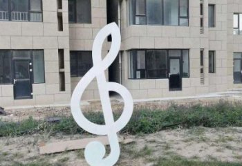 灯光乐谱雕塑